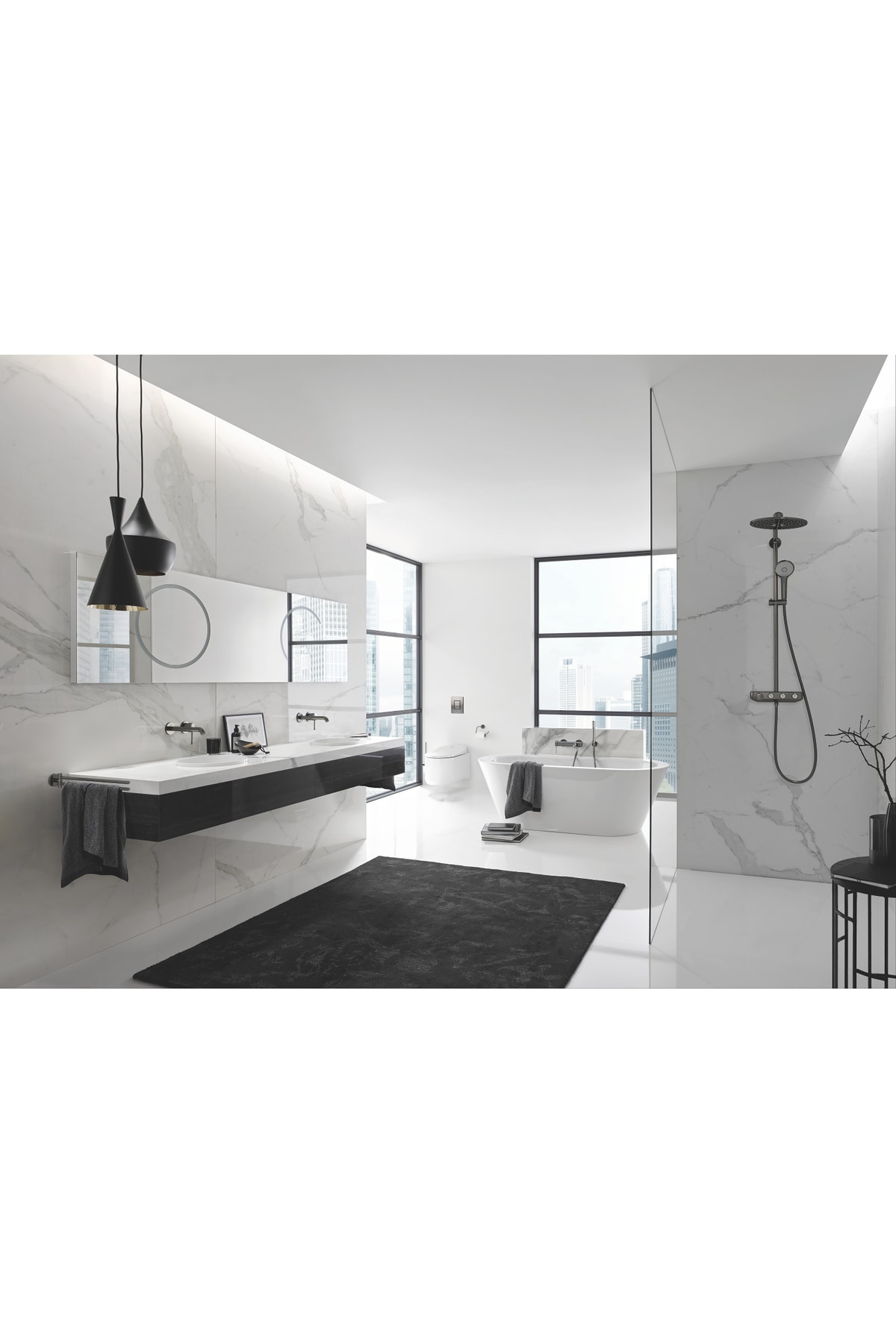 Gömme Rezervuar Kumanda Paneli ABS Br.Hard Grap. - 38732AL0