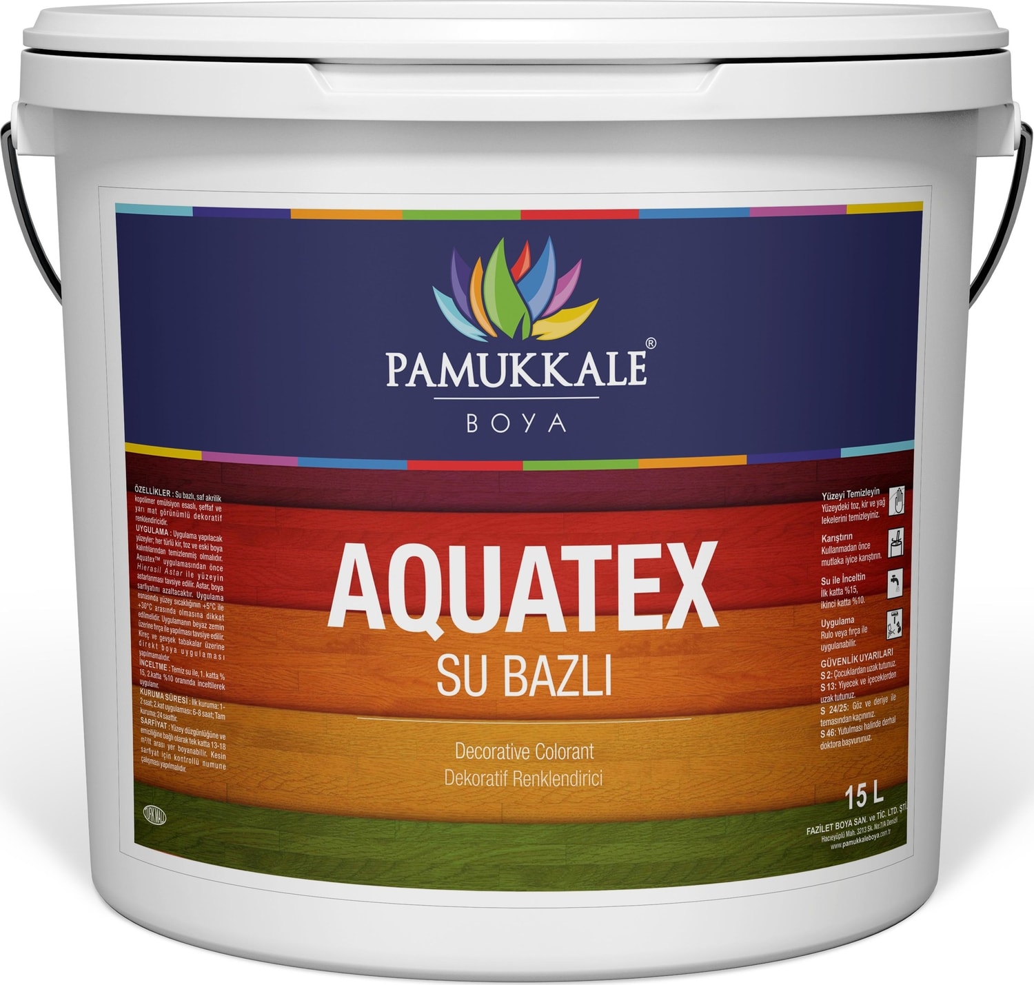 Aquatex 15 lt Ceviz