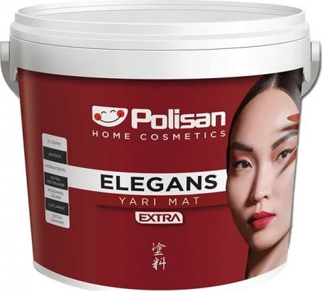 Elegans Extra Antibakteriyel Yarı Mat Iç Cephe 3,5kg Osmanlı Kırmızısı