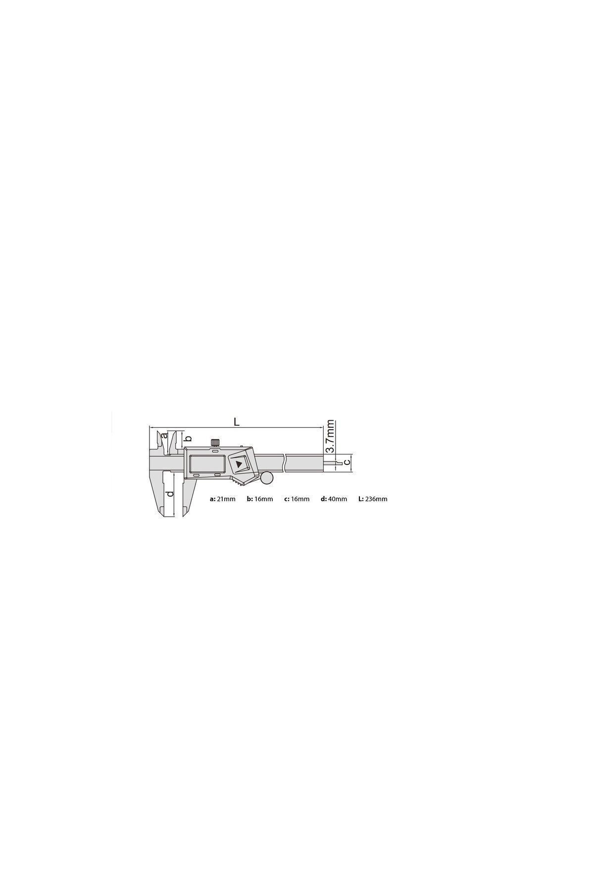 İNSİZE DİJİTAL KUMPAS 150MM 1108-150 MM