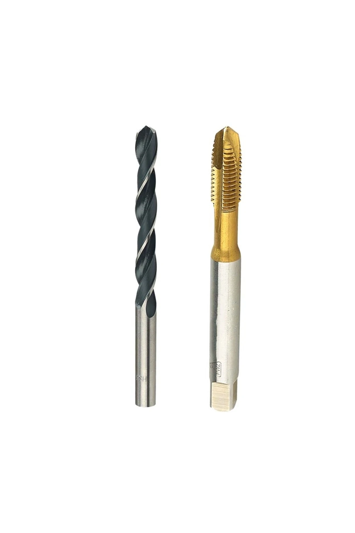 M12 Titan Kaplı Düz Kılavuz 10.2 mm Hss Matkap Ucu