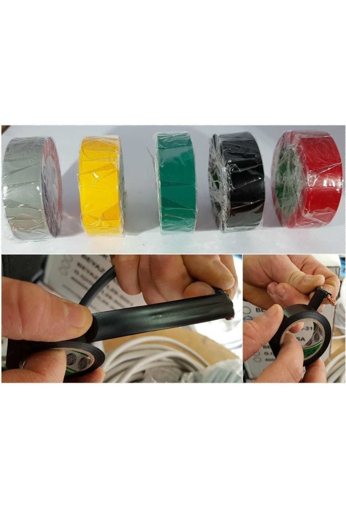 Elektrik Bantı Izolebant Beyaz