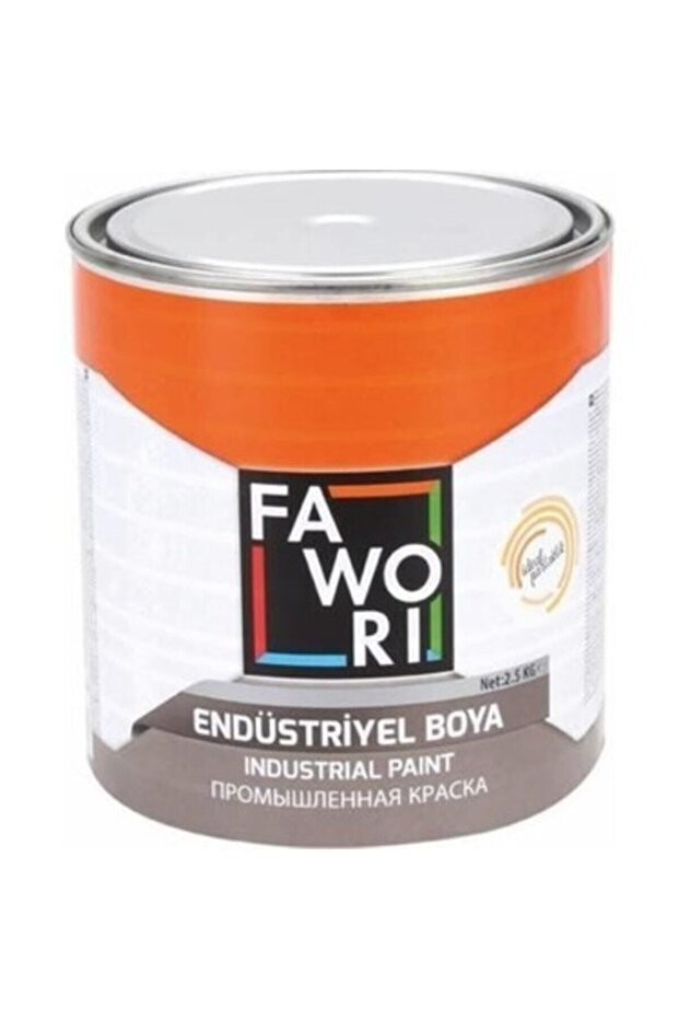 Endüstriyel Boya Mat Siyah 0,75 Kg
