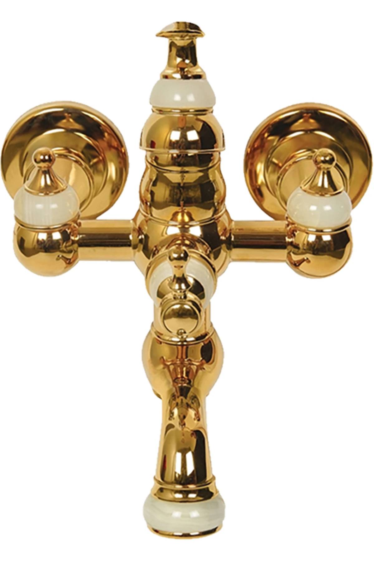 Pure Flamingo Gold Banyo Armatür / Duş Takımi G-2013