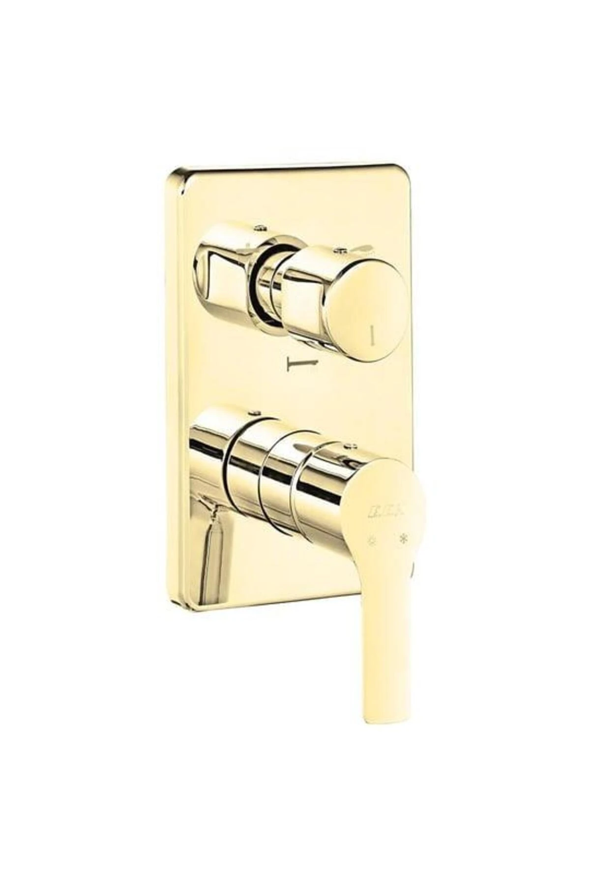 Luna Ankastre Banyo Bataryası Sıva Üstü Grubu -3 Yollu Altın Görünümlü 102867336-K