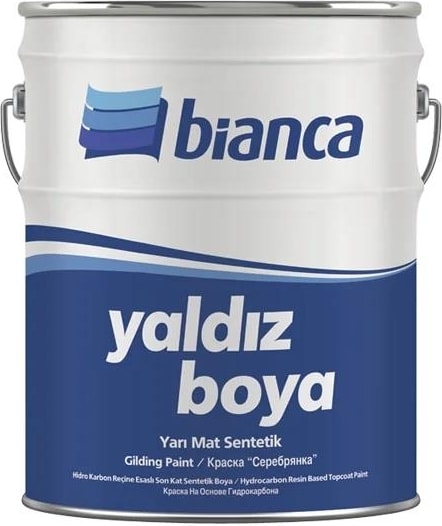 Yaldız Boya Alüminyum 200 Dereceye Kadar Isı Geçirmez 12 kg