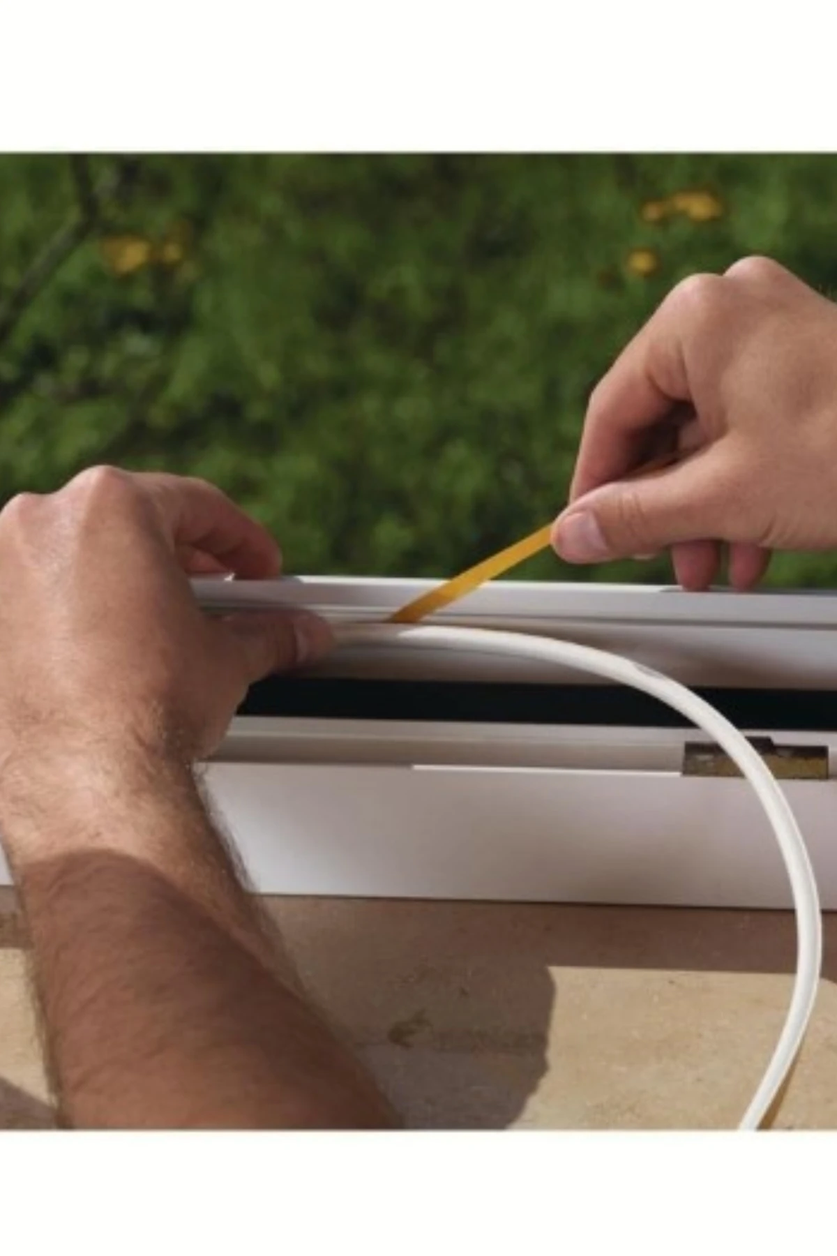 2 ADET Beyaz Toz Soğuk Rüzgar Koku Ses Önleyici Isı Ses Yalıtımı Kapı Pencere İzolasyon Bant Süngeri