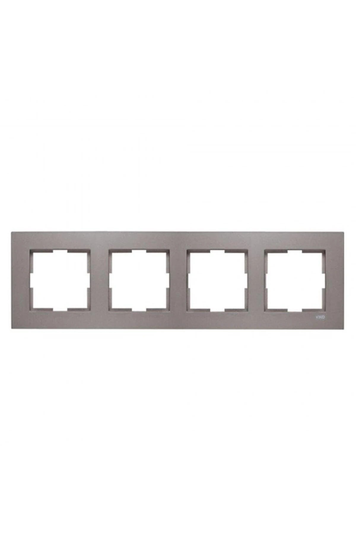 Viko 92190634 Novella Antrasit Dörtlü Çerçeve