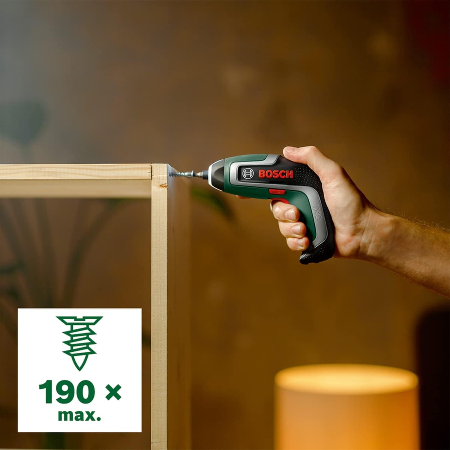 BOSCH Ixo 7 Akülü Şarjlı Tornavida Saklama Kutulu Şarjlı Matkap + 46 Parça Cırcır Tornavida Vidalama