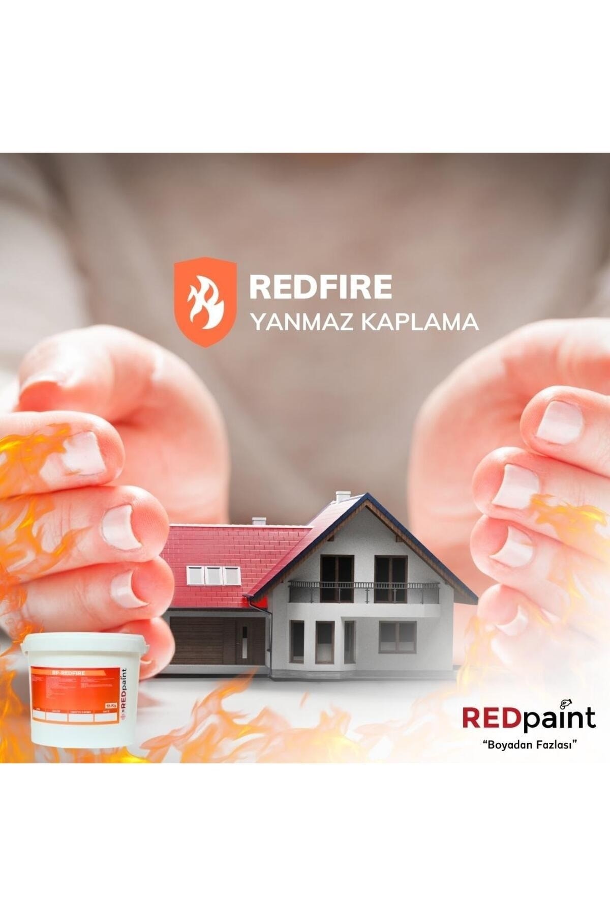 REDFIRE ( Yanmaz Boya ) Su bazlı Yanmaz Boya 18kg