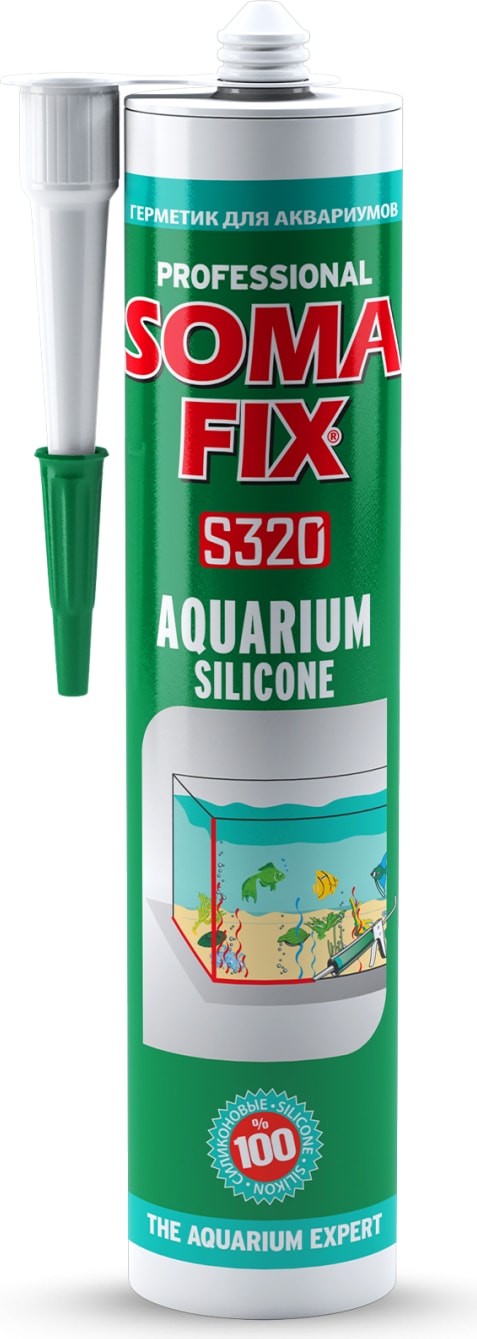 Şeffaf Akvaryum Silikonu - S320 280 Ml.