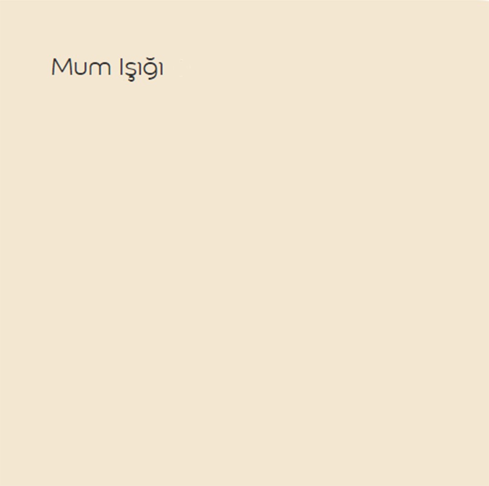 Silikonlu Özel Mat Mum Işığı 7,5 Lt (10 Kg)