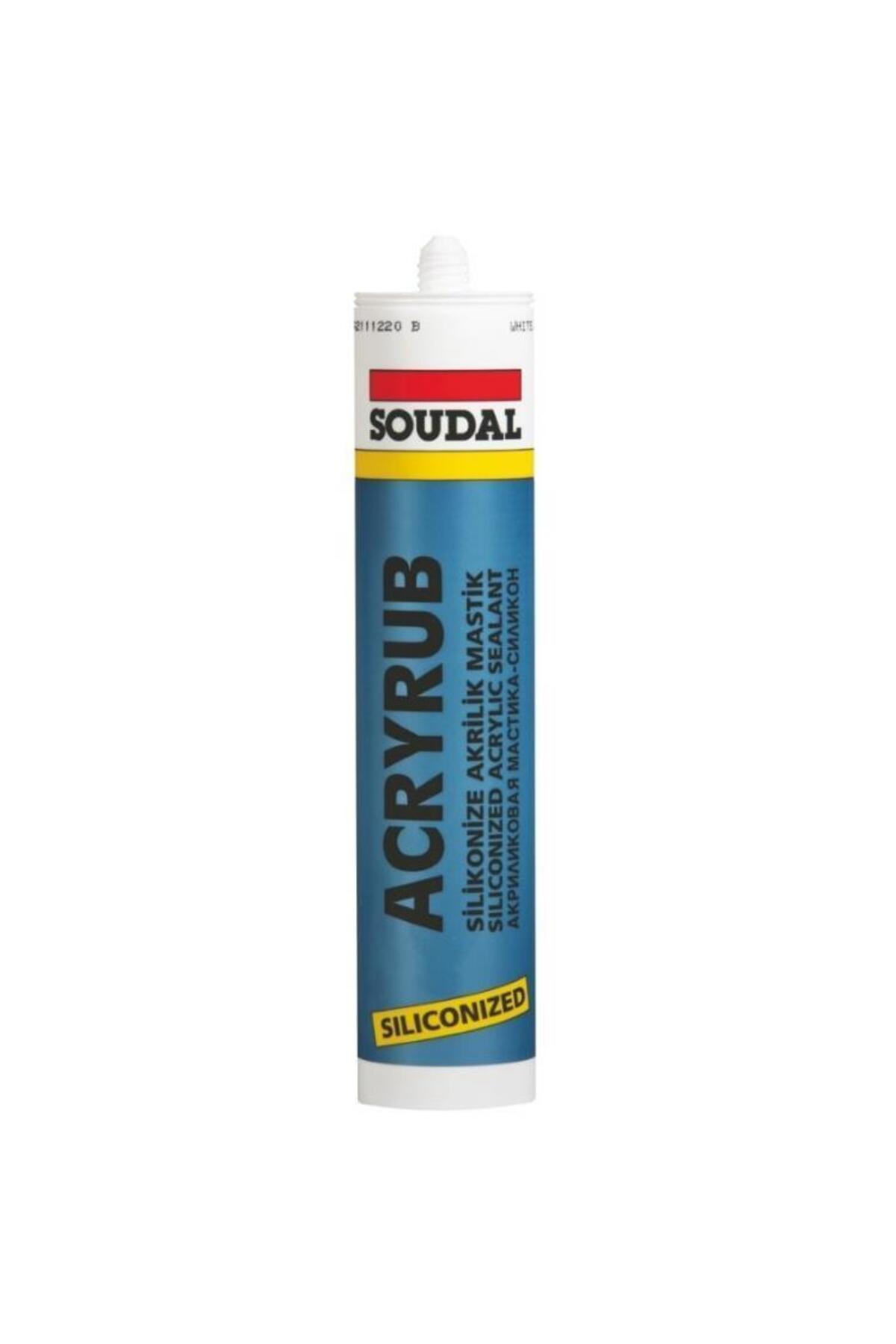 Acryrub Silikonize Mastik 310 ml Siyah
