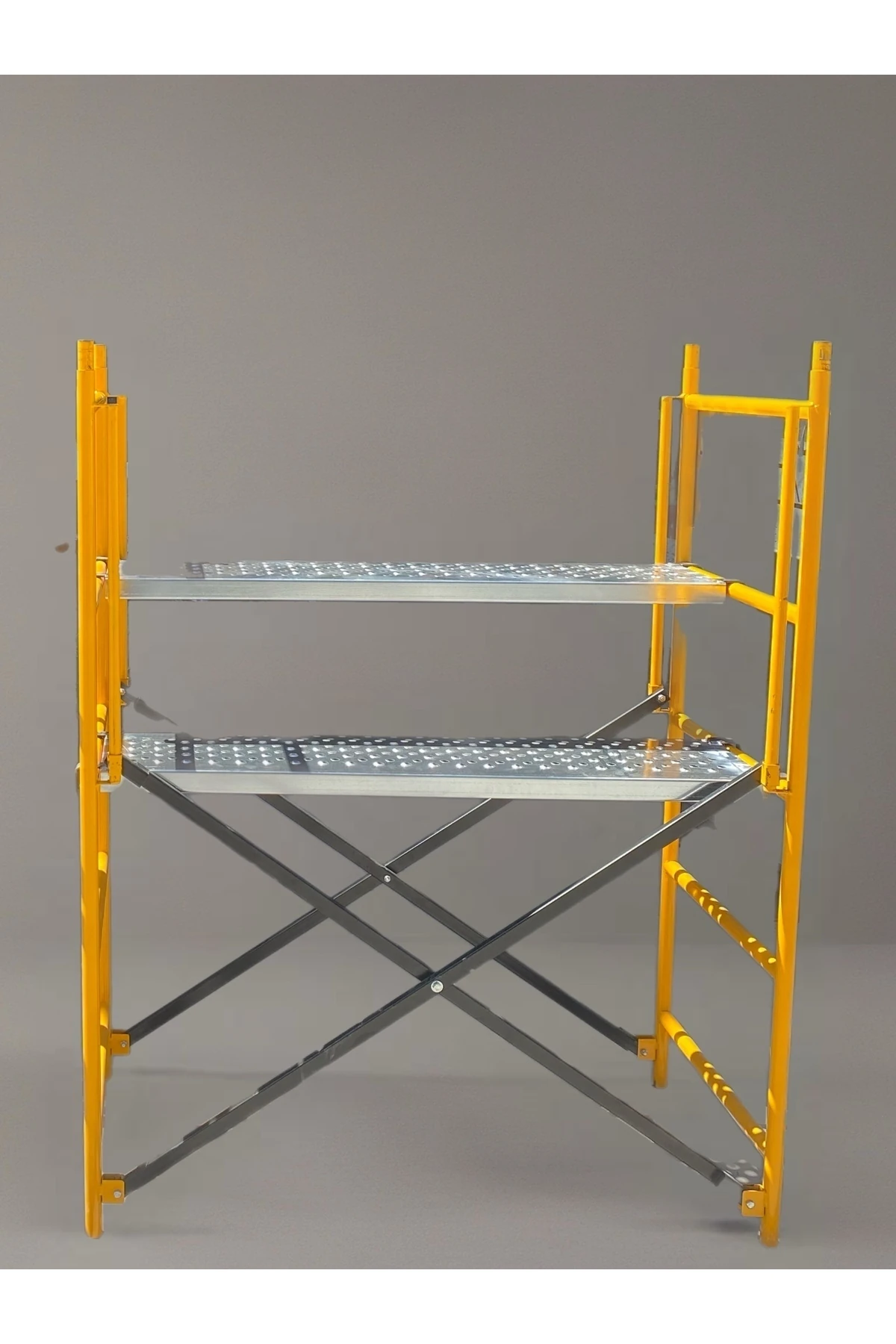 Katlanabilir mobil iskele inşaat merdiven