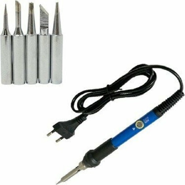60 Watt Lehim Makinası / 5'li Havya Ucu Seti