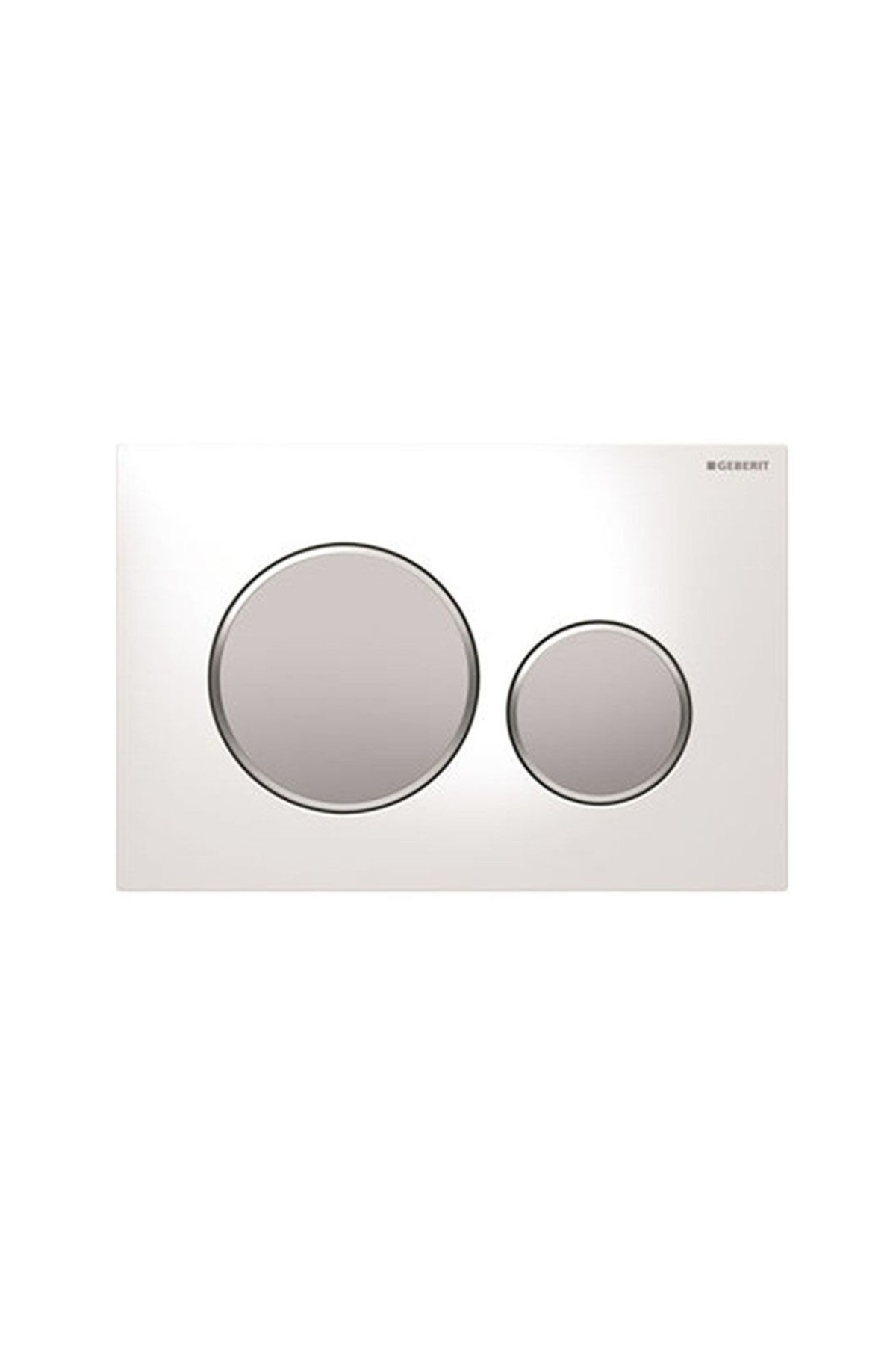 Sigma20 115.882.kl.1 Kumanda Kapağı - Çift Basmalı - Beyaz/mat/mat