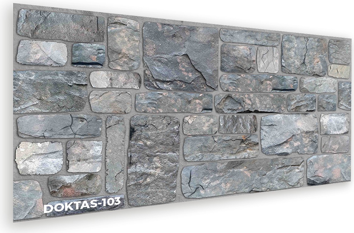 Dökmetaş Görünümlü Strafor Duvar Paneli (10'lu Paket)