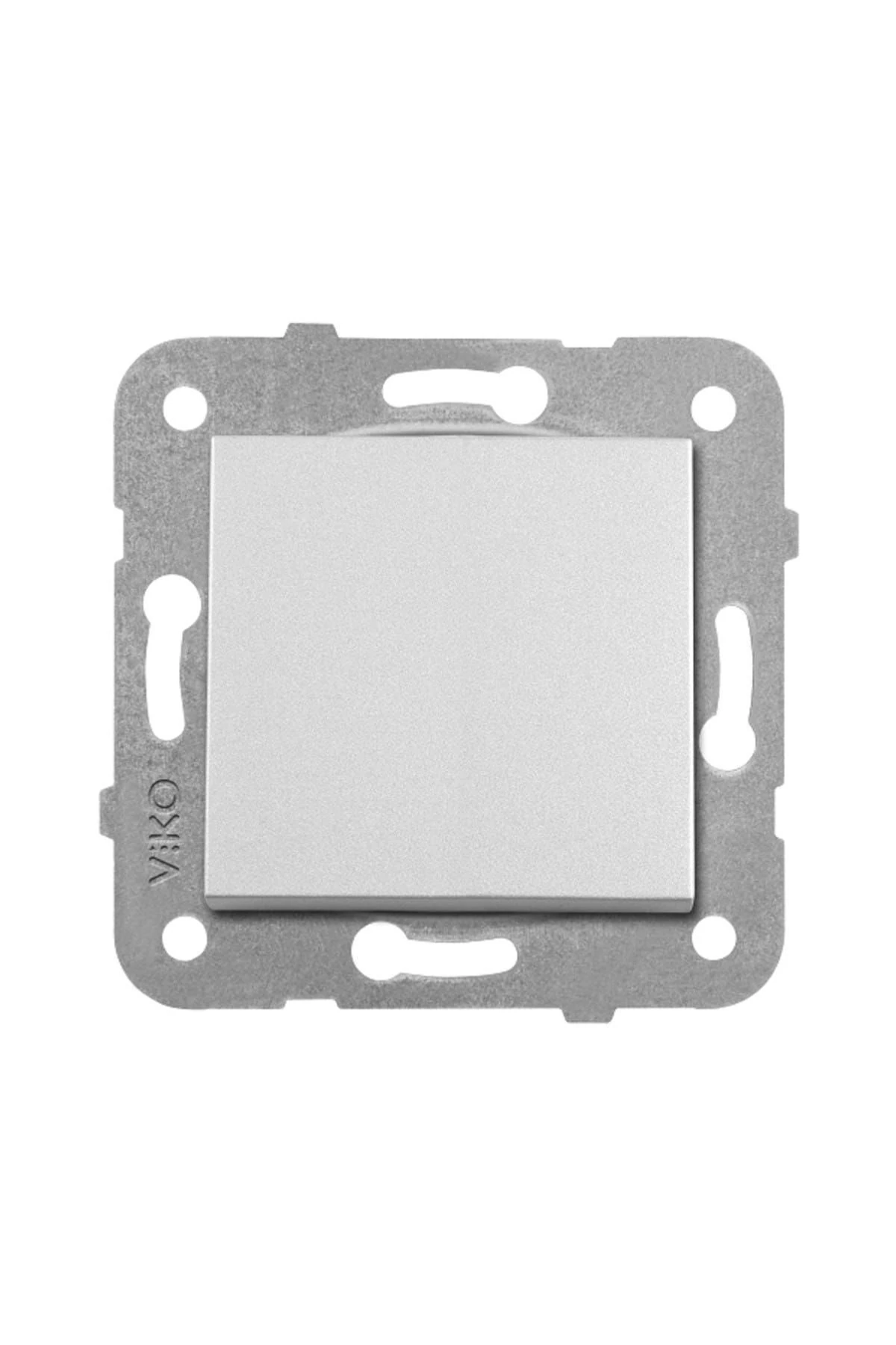 Artline Novella Anahtar - Metalik Beyaz ( Çerçeve Hariç )