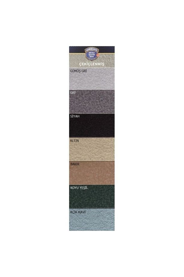 Gri Hammerite Metal Ve Çelik Kapı Boyası 0,75lt.