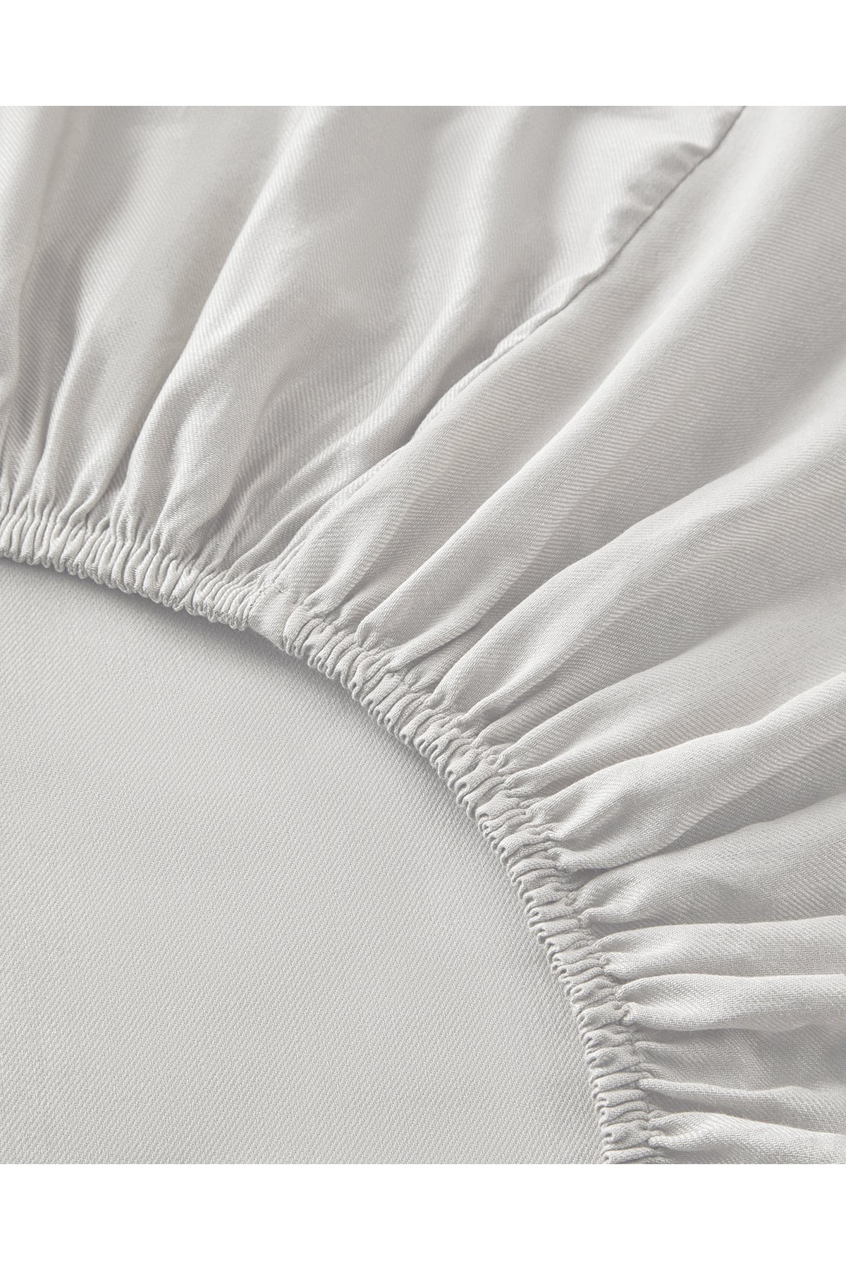 Crystal Ipeksi Twill Çift Kişilik Nevresim Takımı 200x220 Cm Beyaz