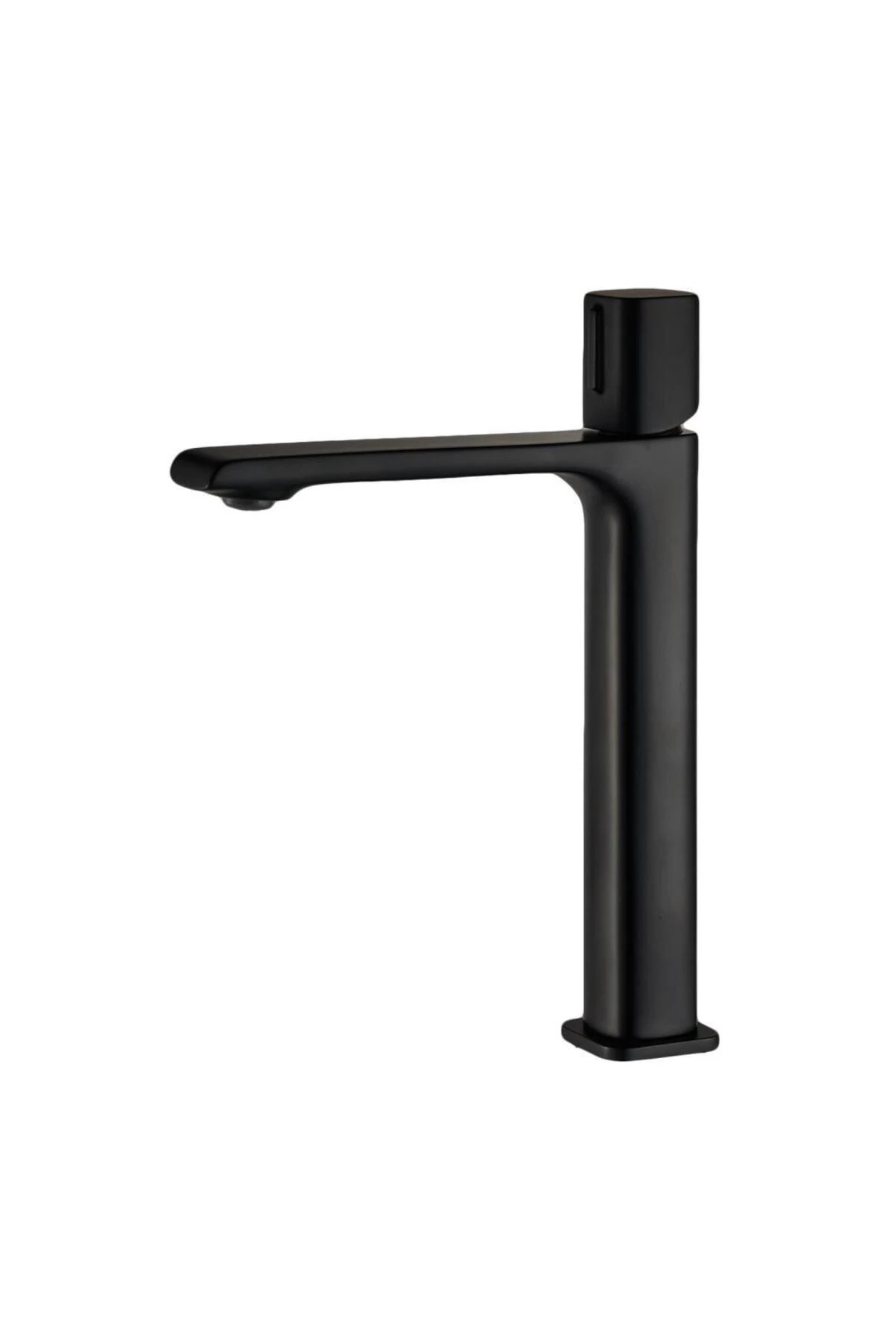 Alfa Uzun Lavabo Bataryası Armatürü Mat Siyah AL6500S