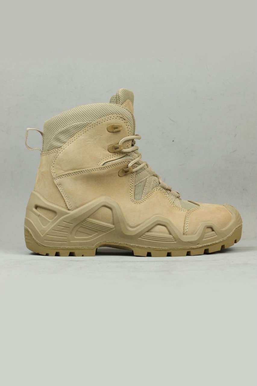 Pars Power 102 Outdoor Tactical Deri Su Iticili Nubuk Deri Askeri Trekking Yarım Bot