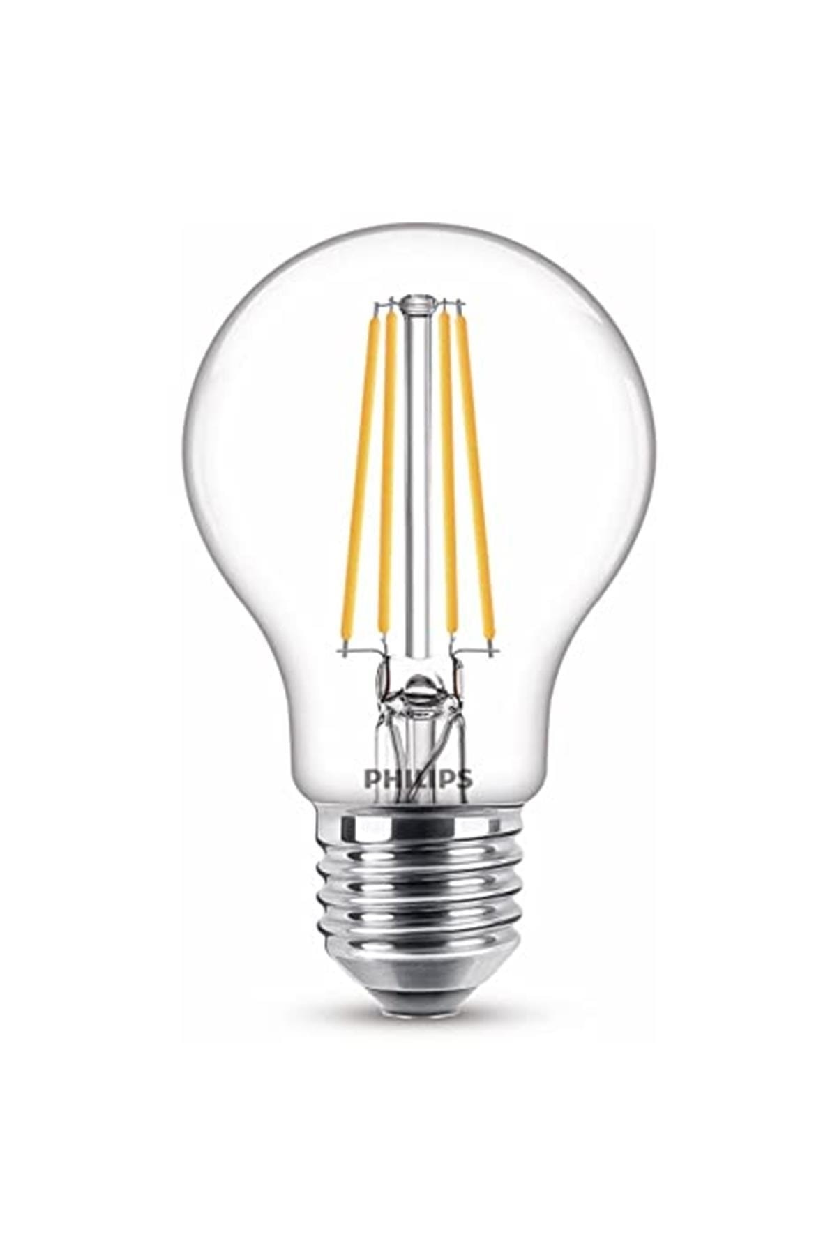 Led Classic 60w A60 Filament Ampul, 2700 Sarı Işık, E27 Normal Duy, Dim Edilmez 2'li Ekopak