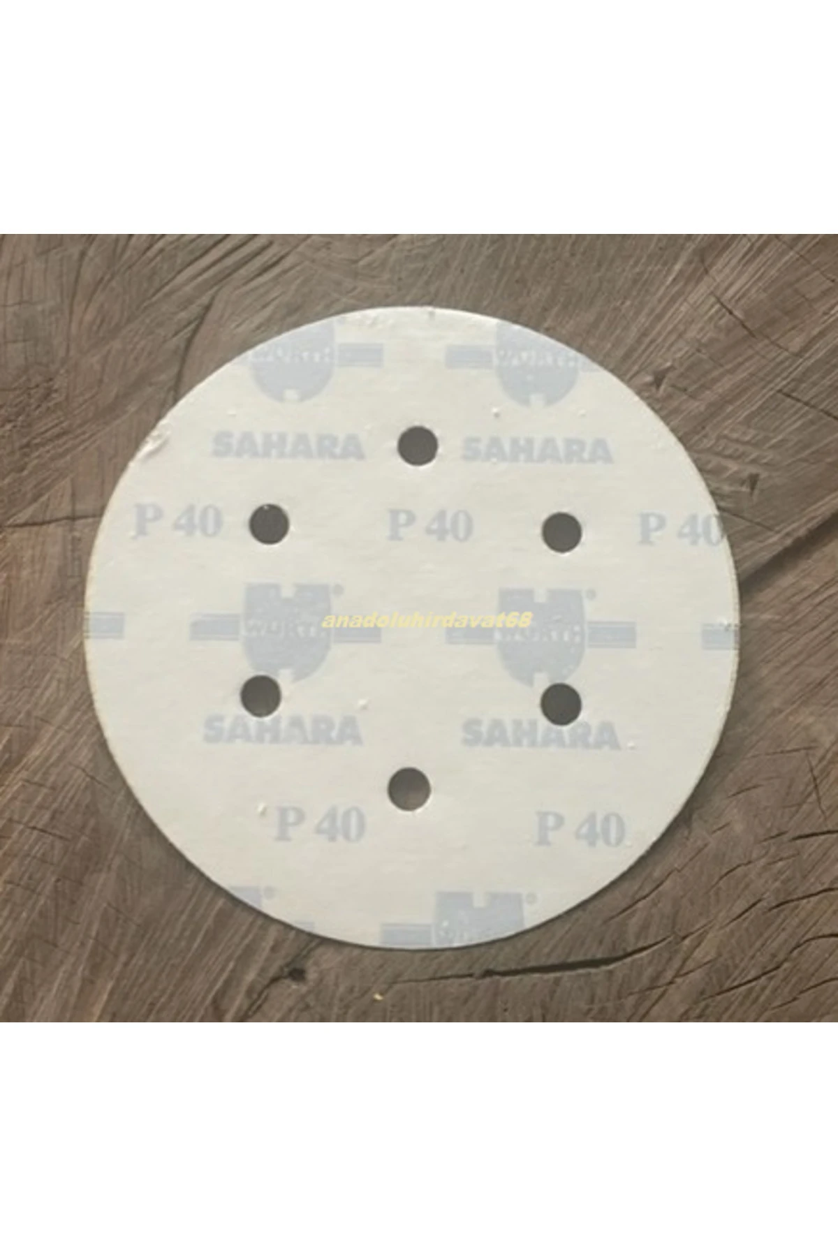 WÜRTH SAHARA 150MM YAPIŞKANLI ZIMPARA ARAÇ KURU ZIMPARA KAĞIDI 5 ADET