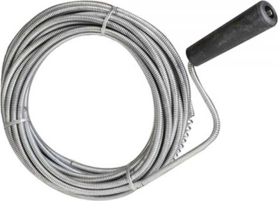 Kanal Açma Spirali Kıskaçlı Tıkanık Açıcı 6mm 8 Metre