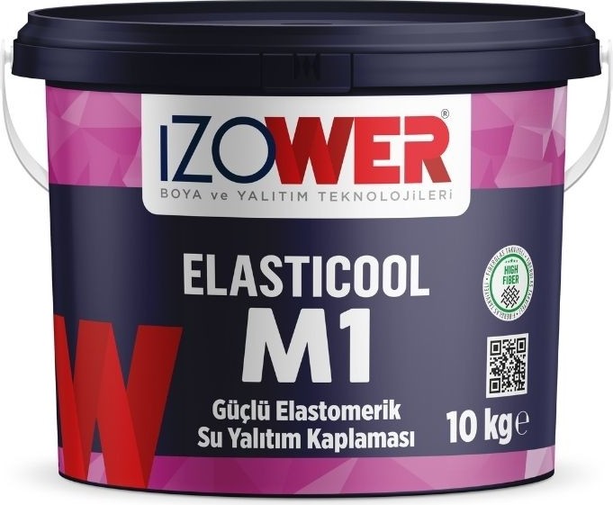 Izower M1 Süper Elastik Su Yalıtım Kaplaması 10 Kg Gri