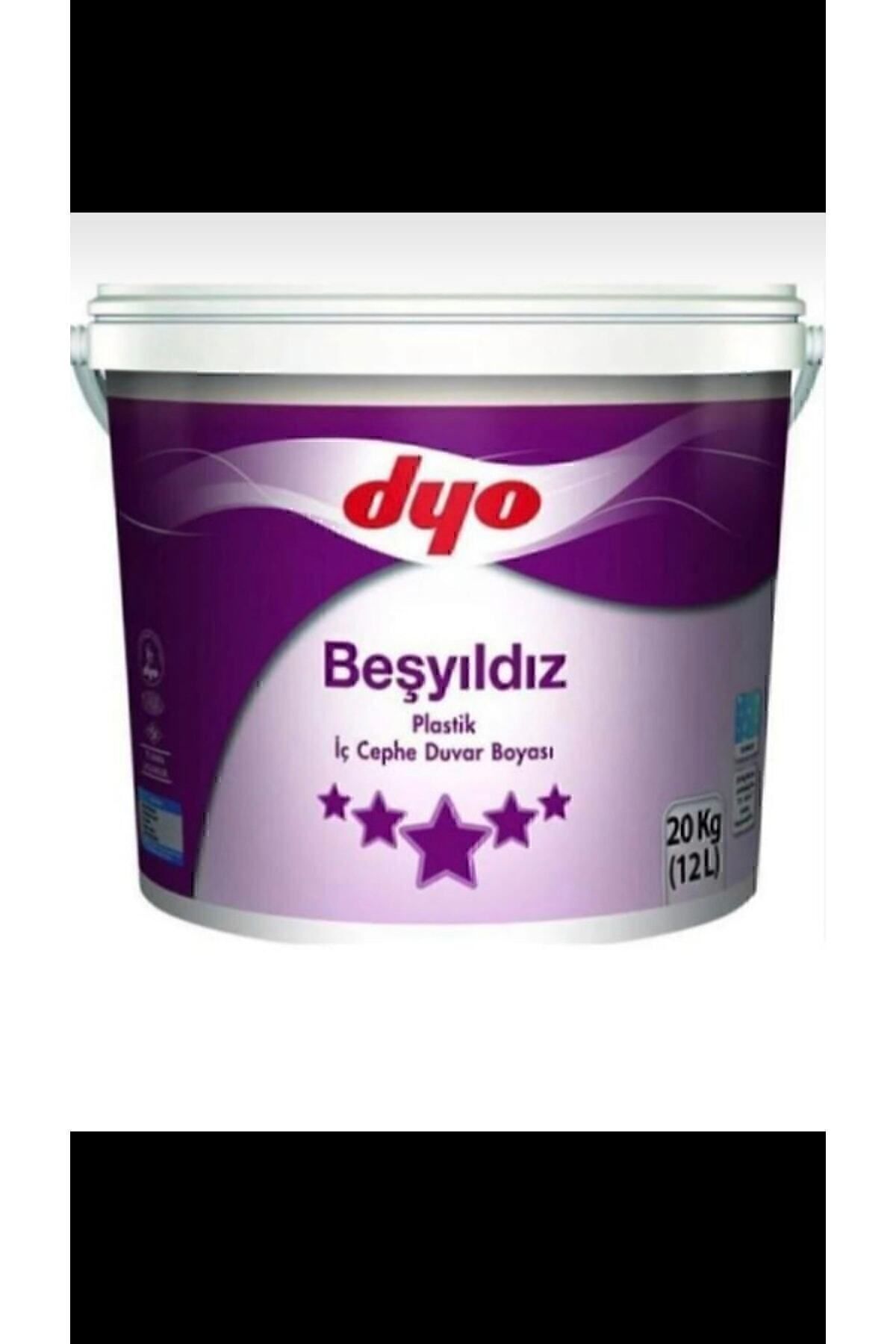 DYO Beşyıldız Plastik Iç Cephe Duvar Boyası 20kg/10kg/3,5kg Tülden