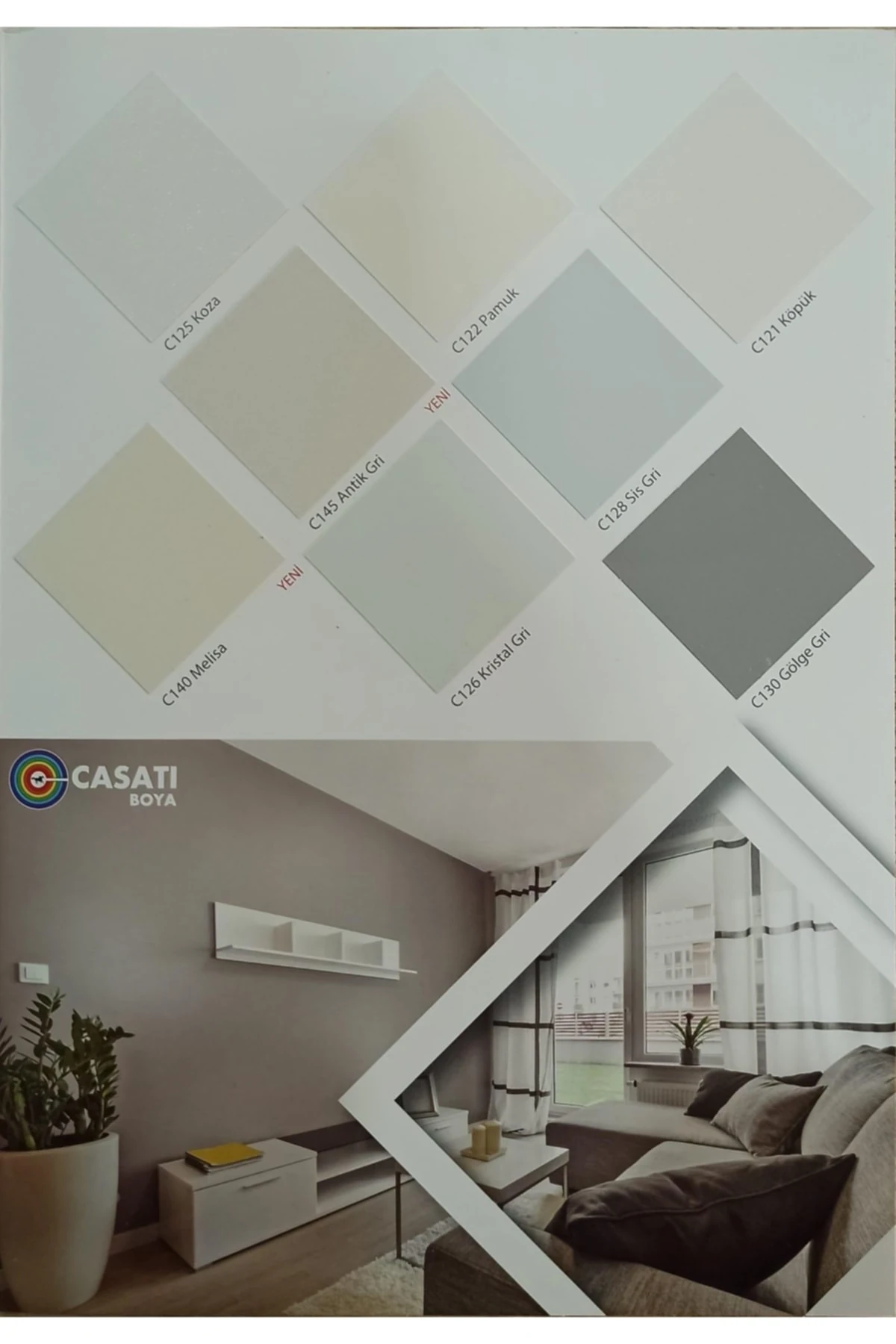 Allegro Plastik İç Cephe Boyası C125 Koza 20 Kg