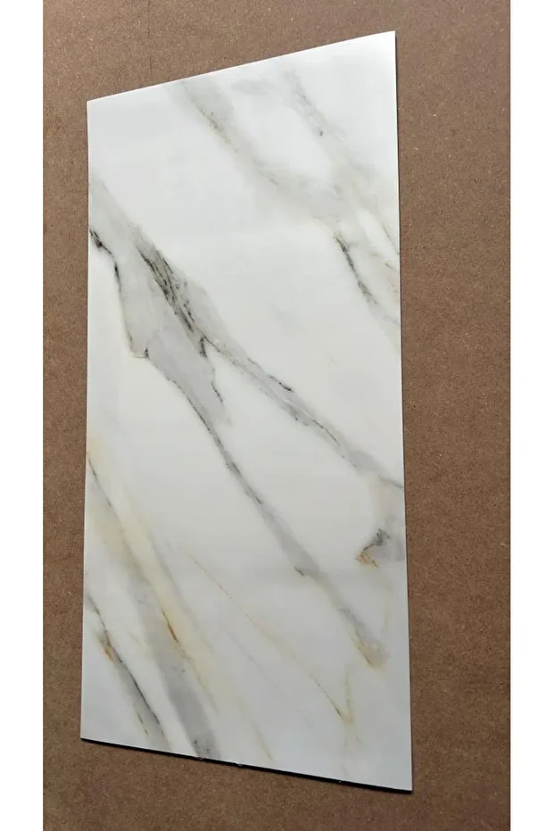 BS1764 Shiny 10m2 55 Adet 30x60cm Yapışkanlı  Mermer Desenli Karavan Banyo Wc Duvar Kaplama Paneli