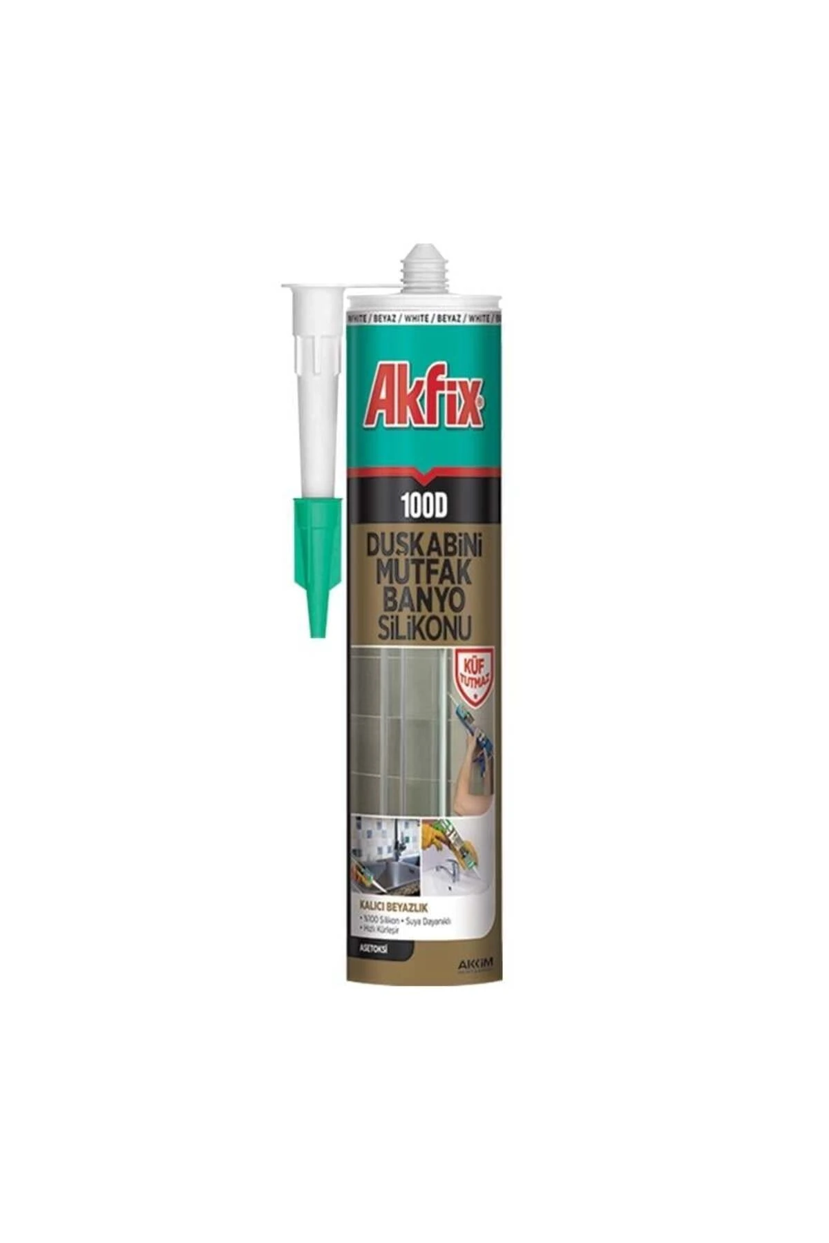 DUŞAKABİN SİLİKON BEYAZ