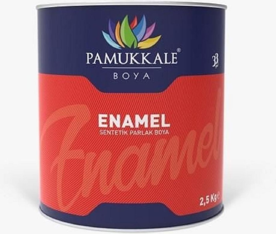 Enamel Sentetik Parlak Boya 2.5 kg Metalik Gri