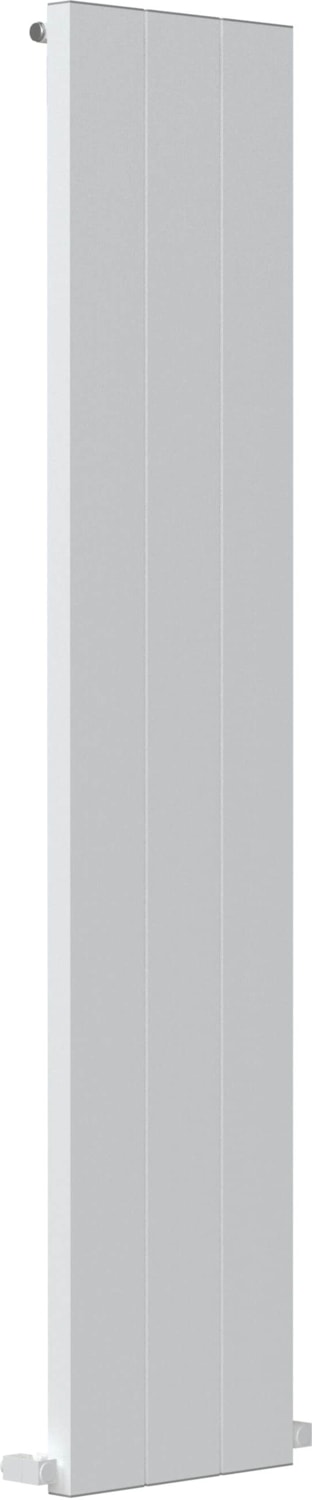 Elvino Dikey Alüminyum Radyatör Modern Tasarım Beyaz 180X37 cm