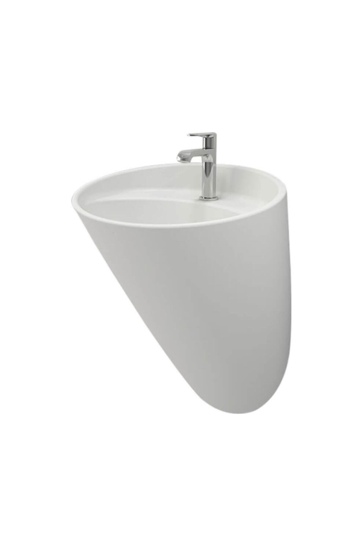 Bocchı Venezıa Asma Monoblok Lavabo Parlak Beyaz