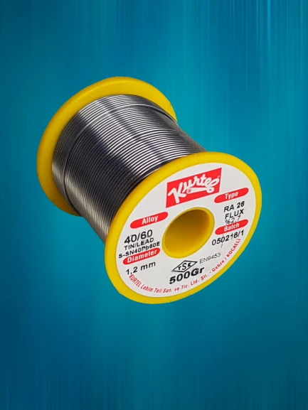SN40PB60 Pastalı Lehim Teli 1,2 mm 500 gr