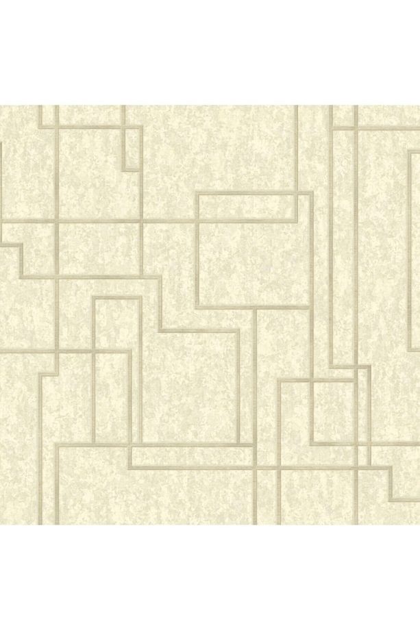 Octagon 1202-2 Geometrik Duvar Kağıdı (bej)
