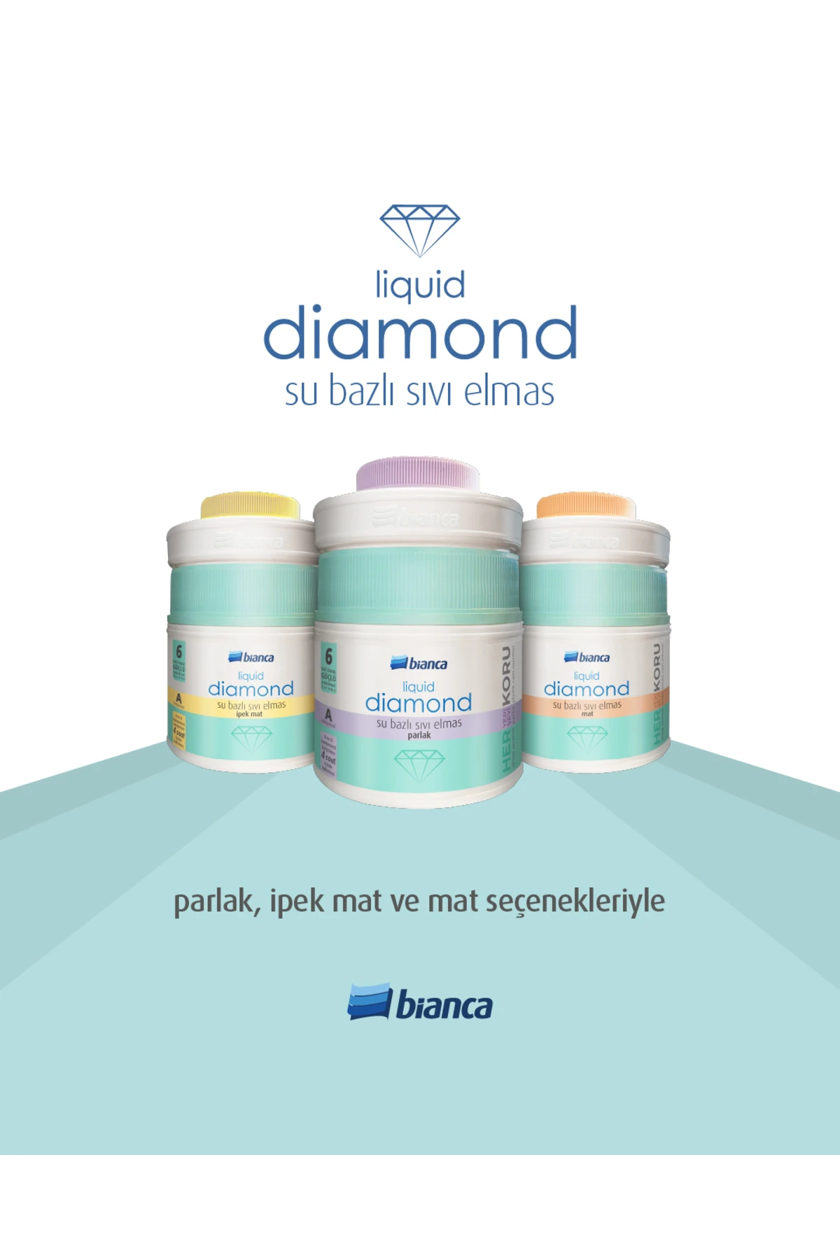 Lıquıd Dıamond (SIVI ELMAS) Su Bazlı Kokusuz Ekstra Dayanıklı Şeffaf Sıvı Cam 600 ml