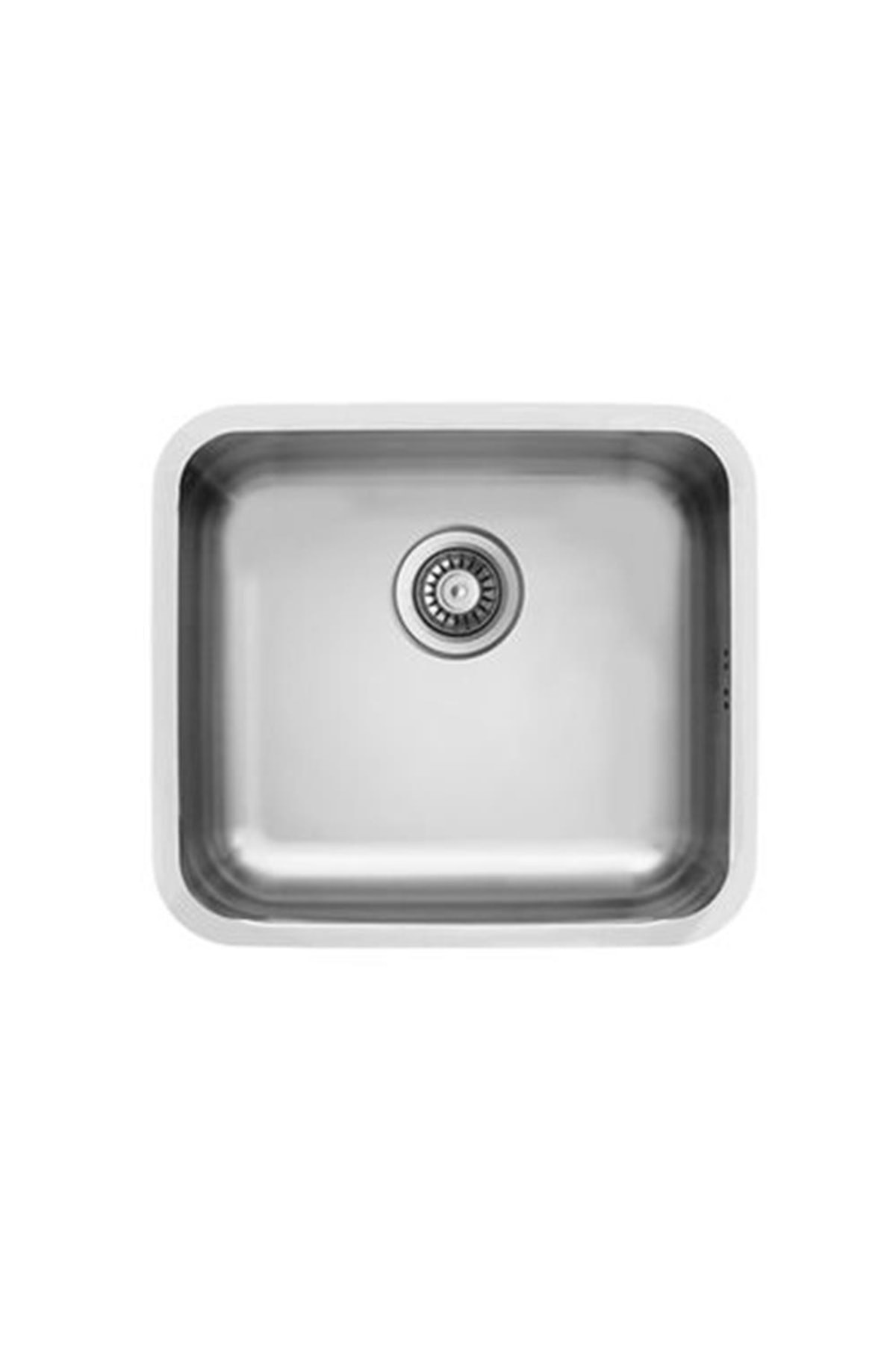 D450 Eco Dekorlu Taşmasız Paslanmaz Çelik Evye