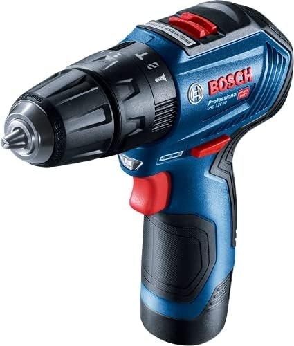 BOSCH Gsb 12V-30 Akülü Darbeli Vidalama + 39 Parça Seti