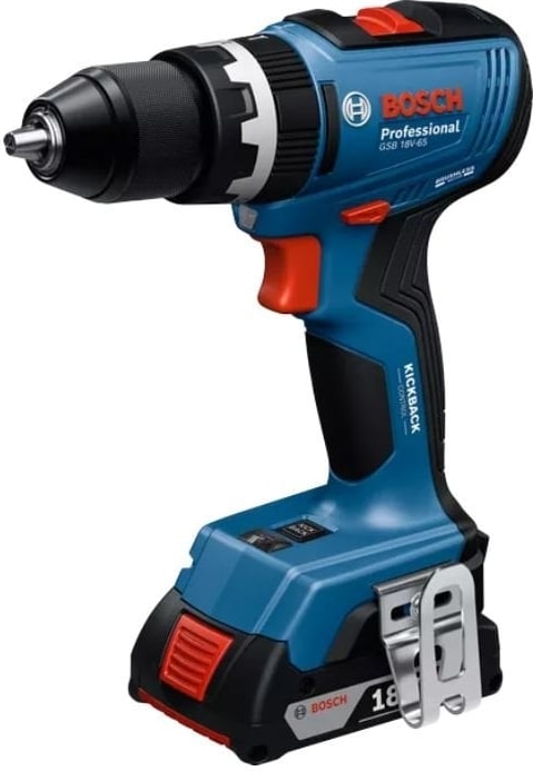 BOSCH Gsb 18V-65 Akülü Darbeli Matkap 18 Volt-Kömürsüz (Akü ve Şarj Aleti Hariç)