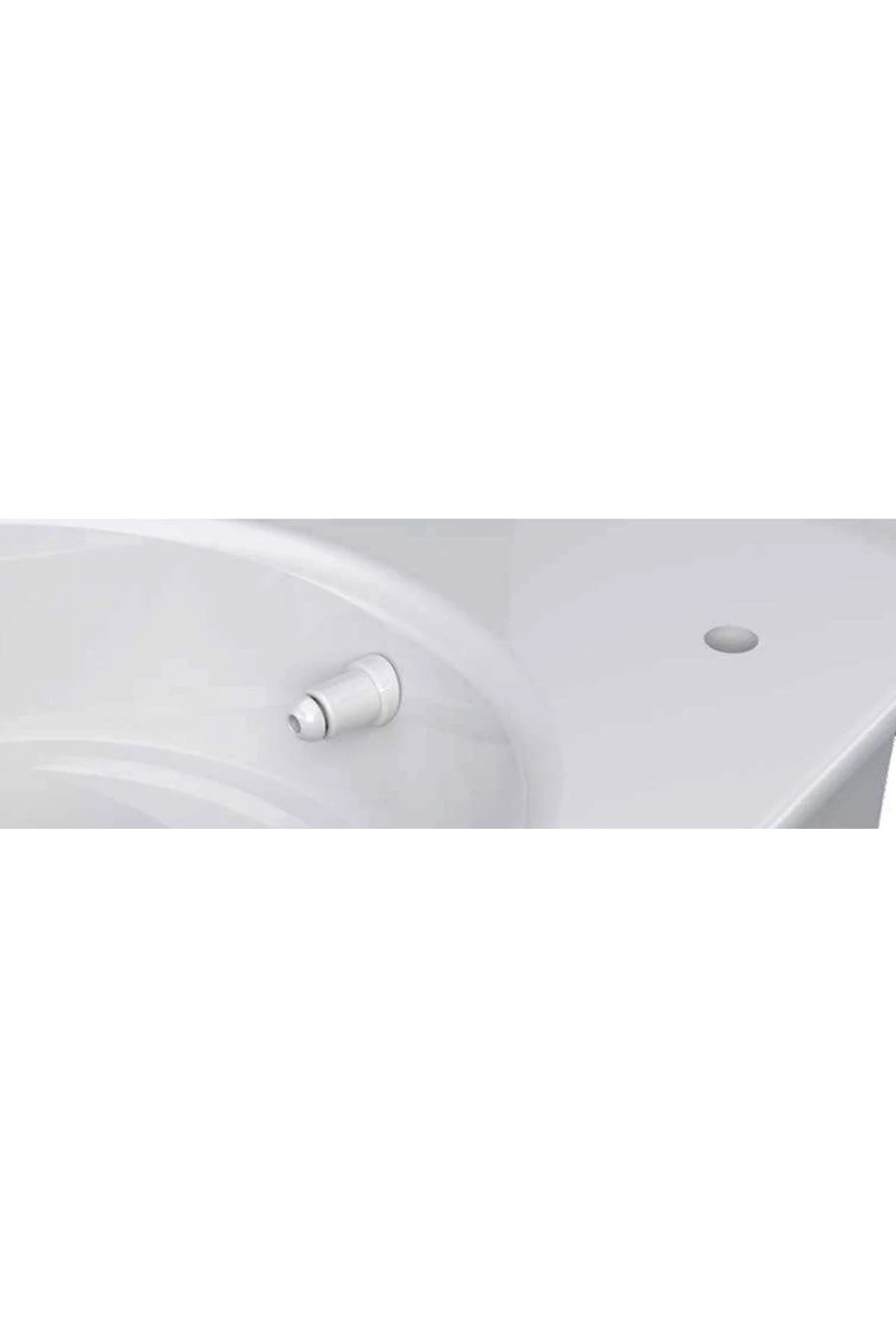 Yt131 Üniversal Plastik Klozet Taharet Çubuğu Ucu Perlatörü Beyaz