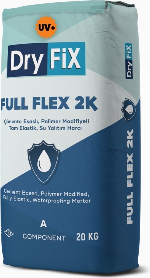 Full Flex 2k Uv Tam Elastik Su Yalıtımı 30 Kg