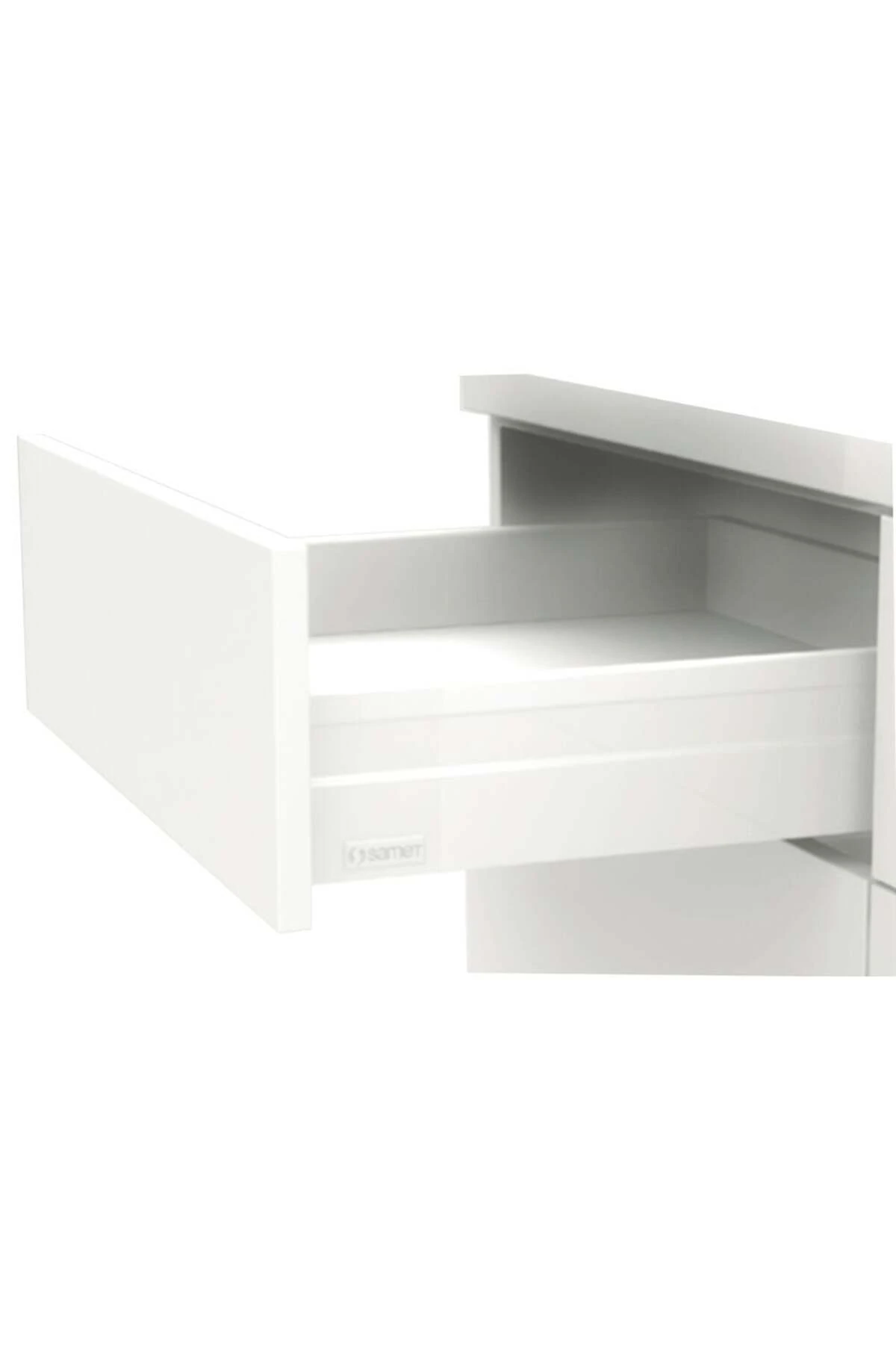 Alphabox 40 Cm Frenli Yanaklı Ray Gri 18 Mm