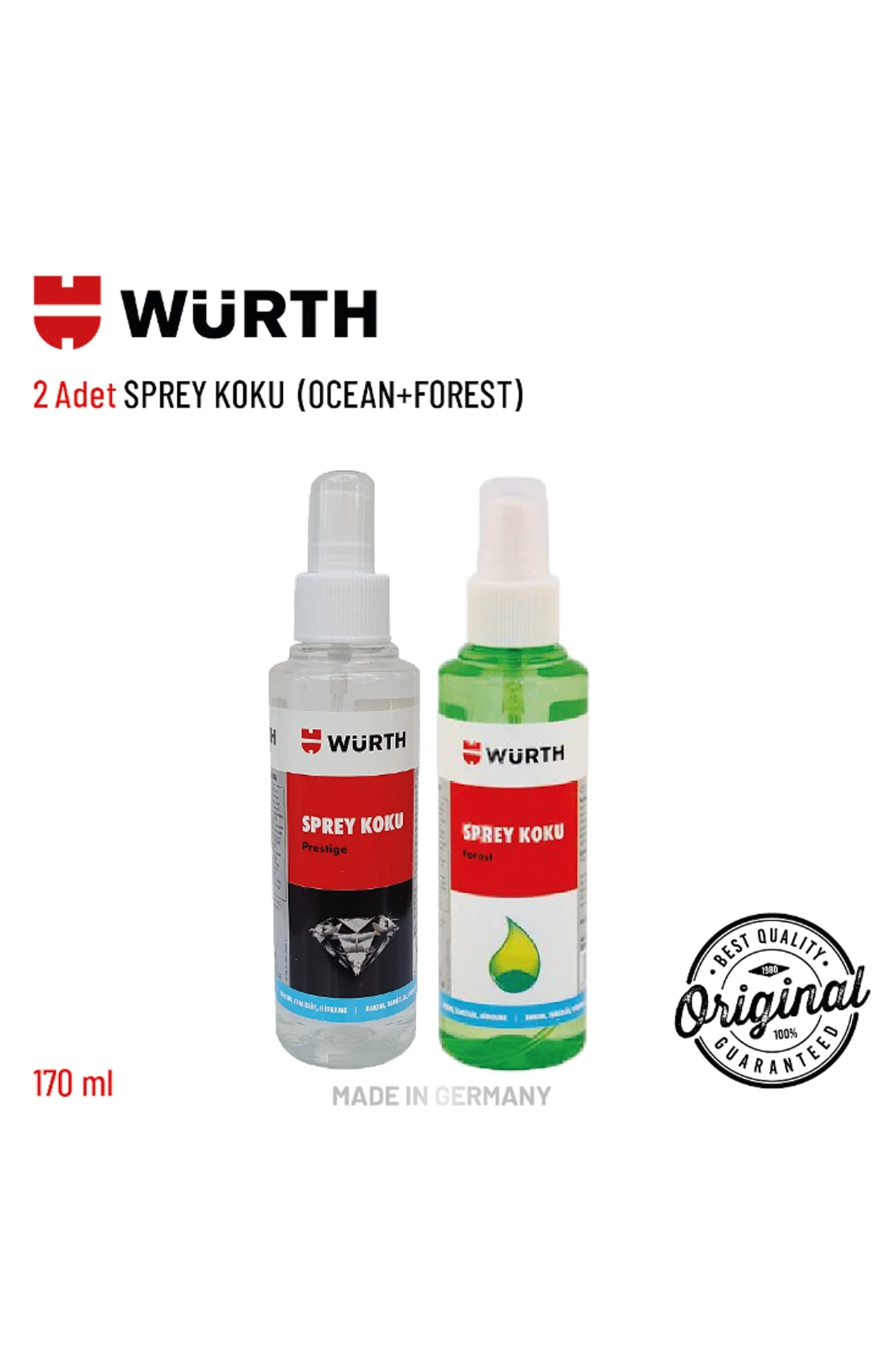 2'Lİ SPREY KOKU SETLERİ  PRESTİJ+FOREST