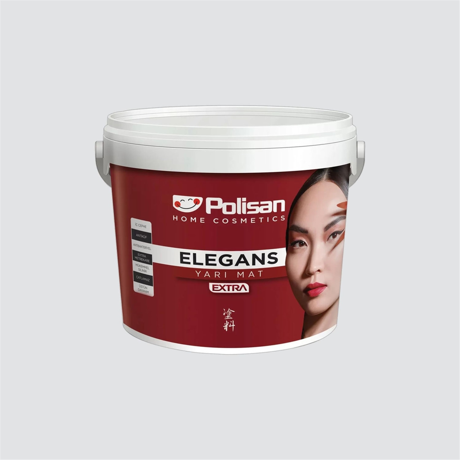POLİSAN 2,5 Litre Elegans Extra Yarı Mat İç Cephe Boyası (25600061000)