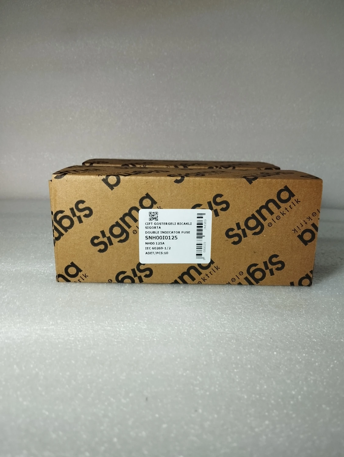 SNH00I0160 Çift Göstergeli Bıçaklı Sigorta 125A 120kA