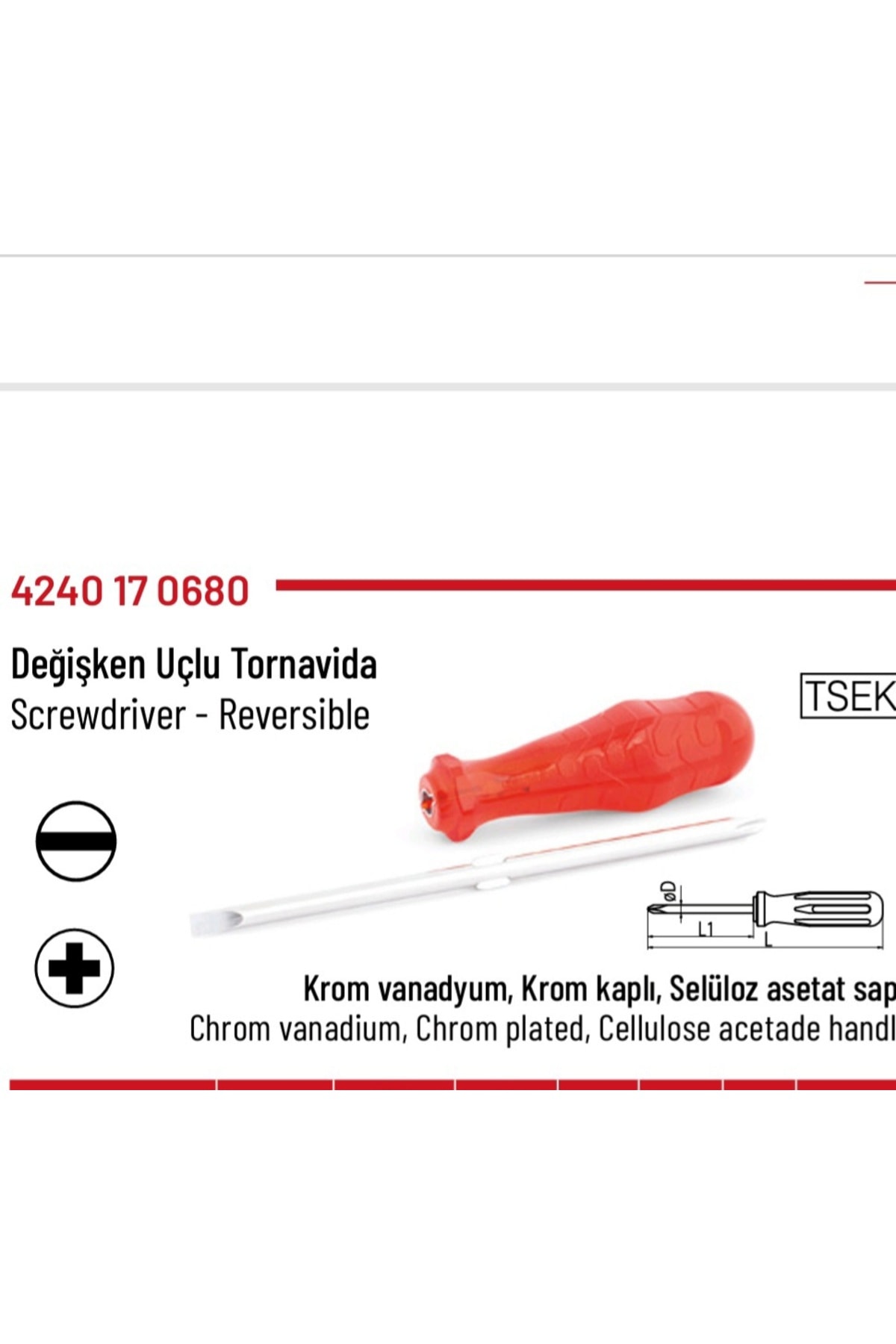 İZELTAŞ Tornavida (Değişken Uçlu)